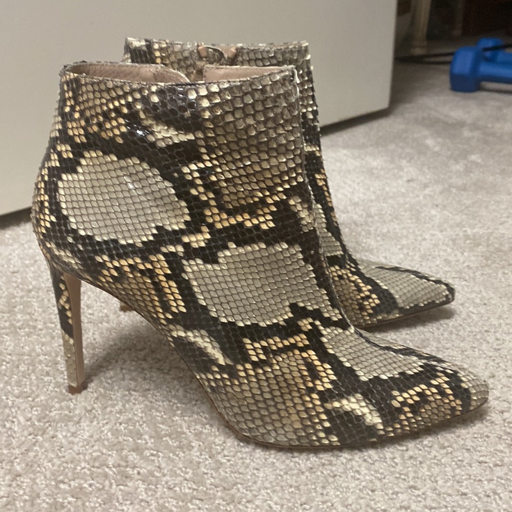 Stuart Weitzman Python Boots - image 5
